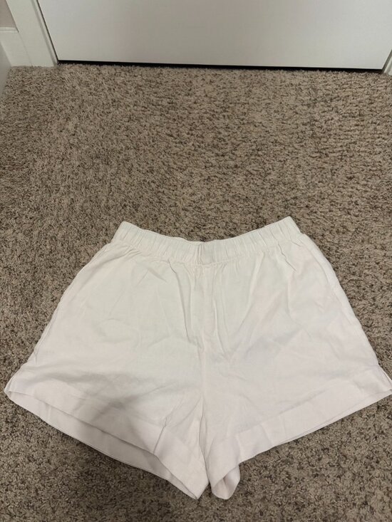 Abercrombie & Fitch Pants - NWT Abercrombie & Fitch Ultra High Rise Linen Blend Pull On Shorts